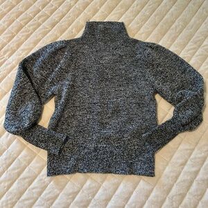 Gap Mock Neck Balloon Sleeve Sweater